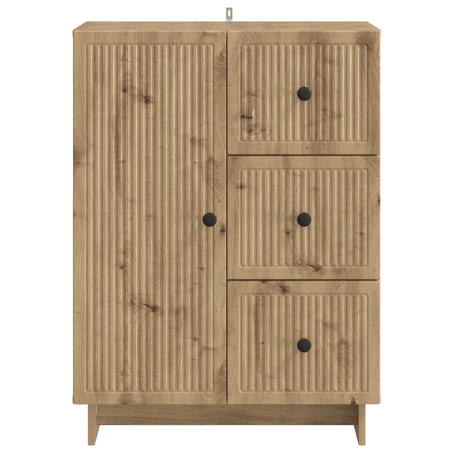 Sideboard Artisan-eg 66 x 34,5 x 90 cm Konstrueret træ