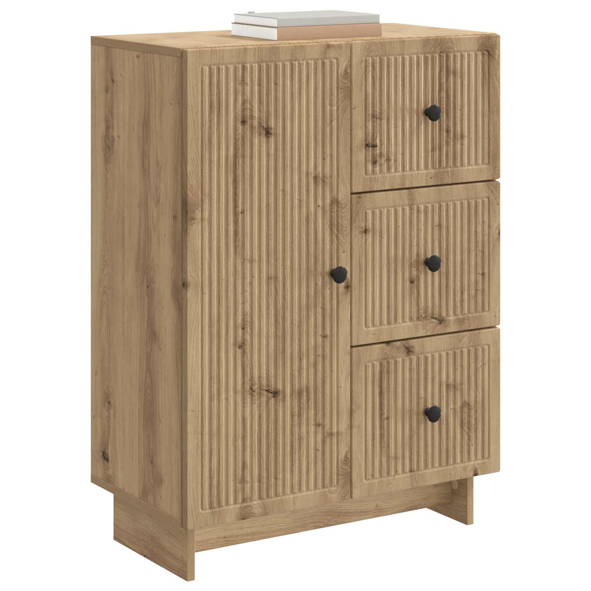 Sideboard Artisan-eg 66 x 34,5 x 90 cm Konstrueret træ
