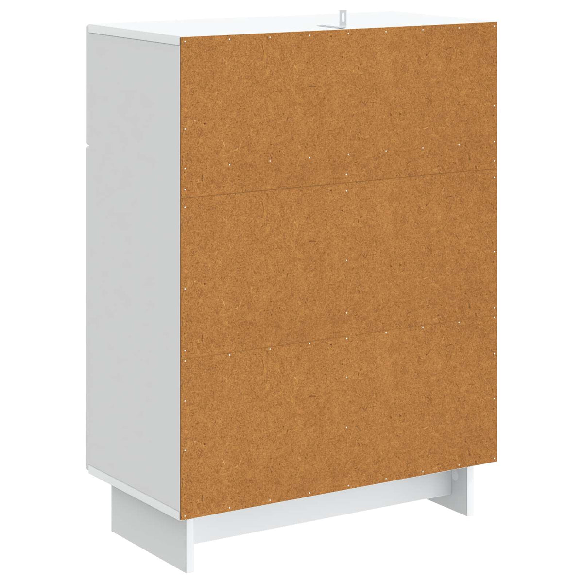 Sideboard Hvid 66 x 34,5 x 90 cm Konstrueret træ