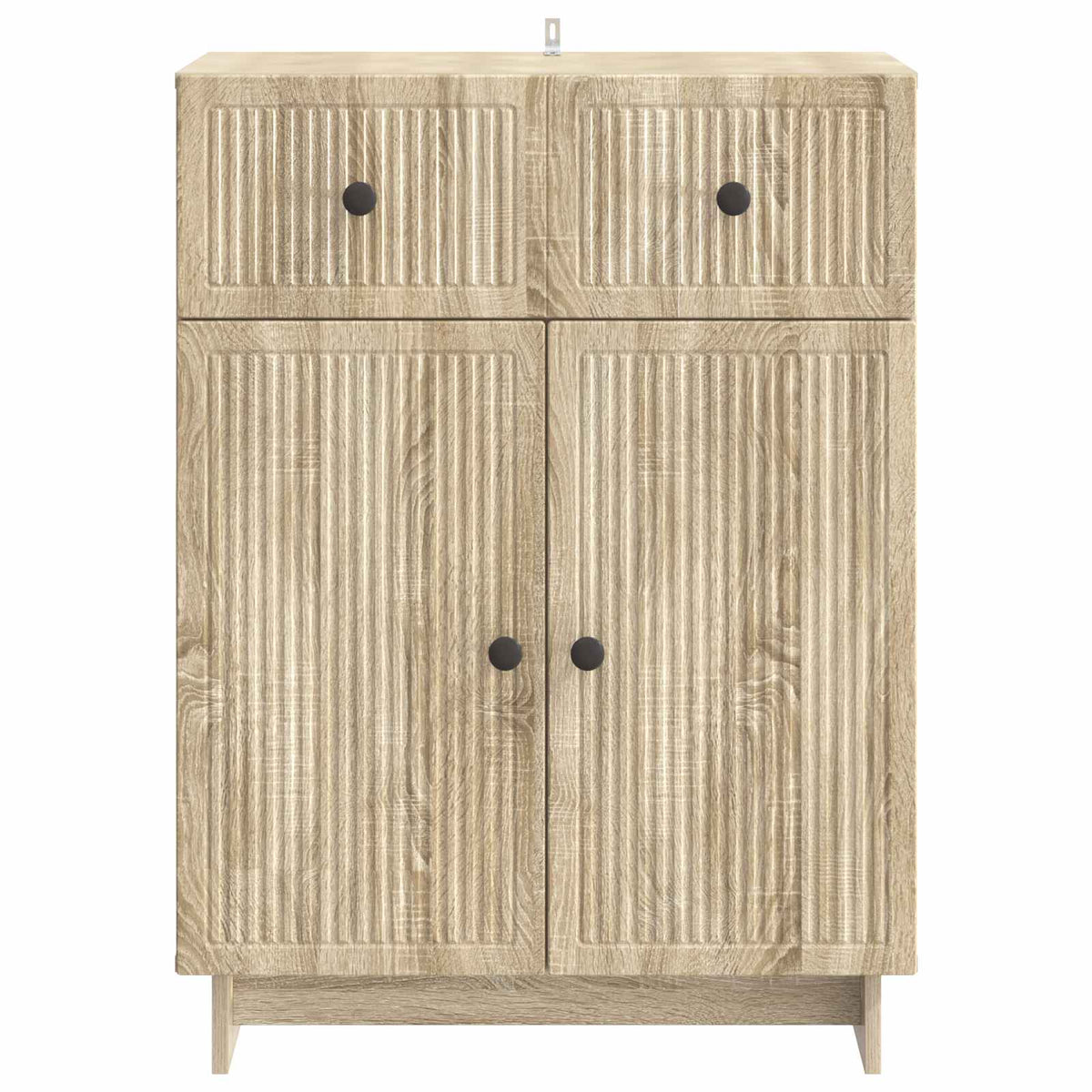 Sideboard Sonoma-eg 66 x 34,5 x 90 cm Konstrueret træ