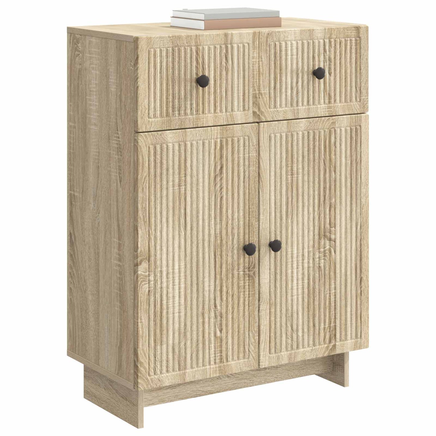 Sideboard Sonoma-eg 66 x 34,5 x 90 cm Konstrueret træ