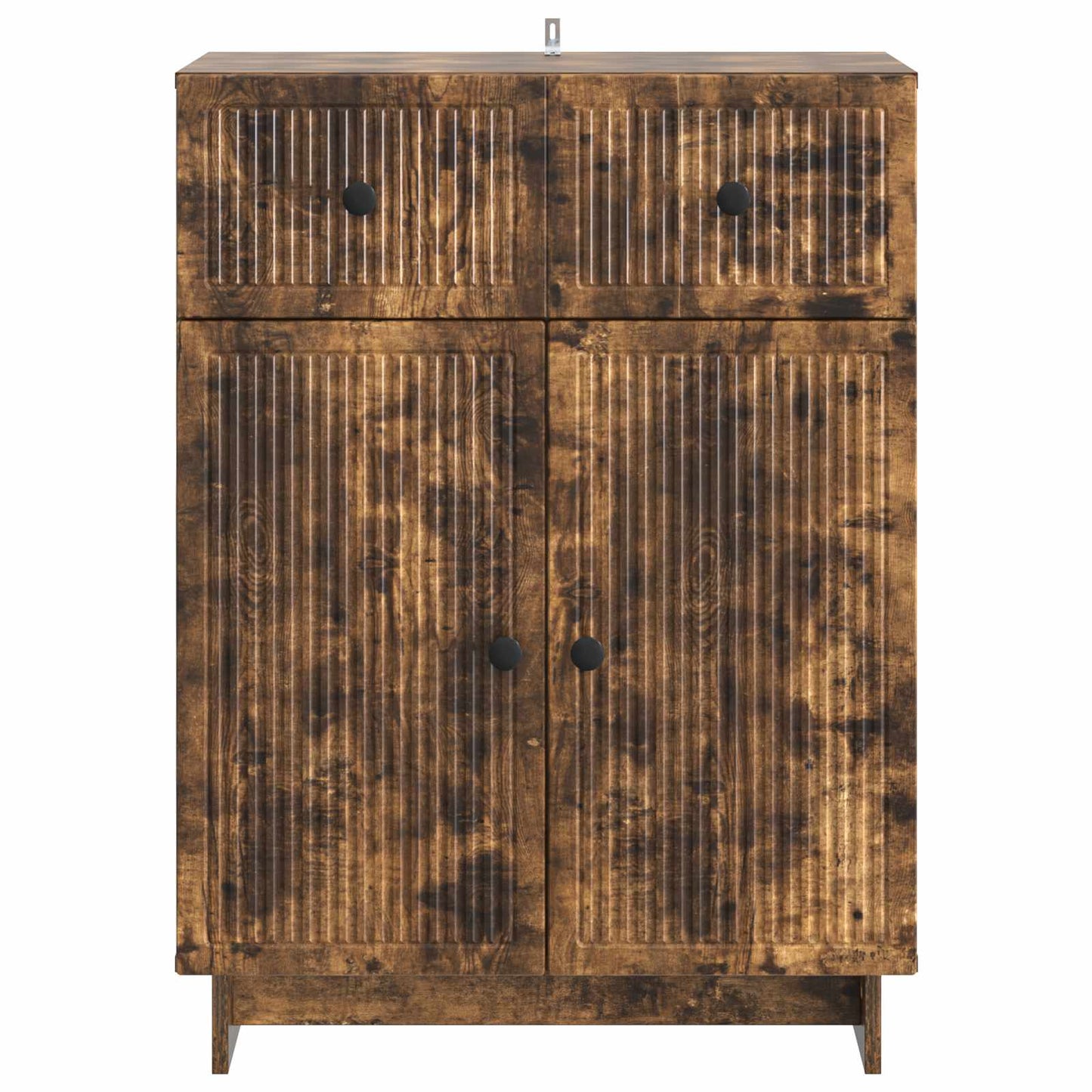 Sideboard Røget eg 66 x 34,5 x 90 cm Konstrueret træ