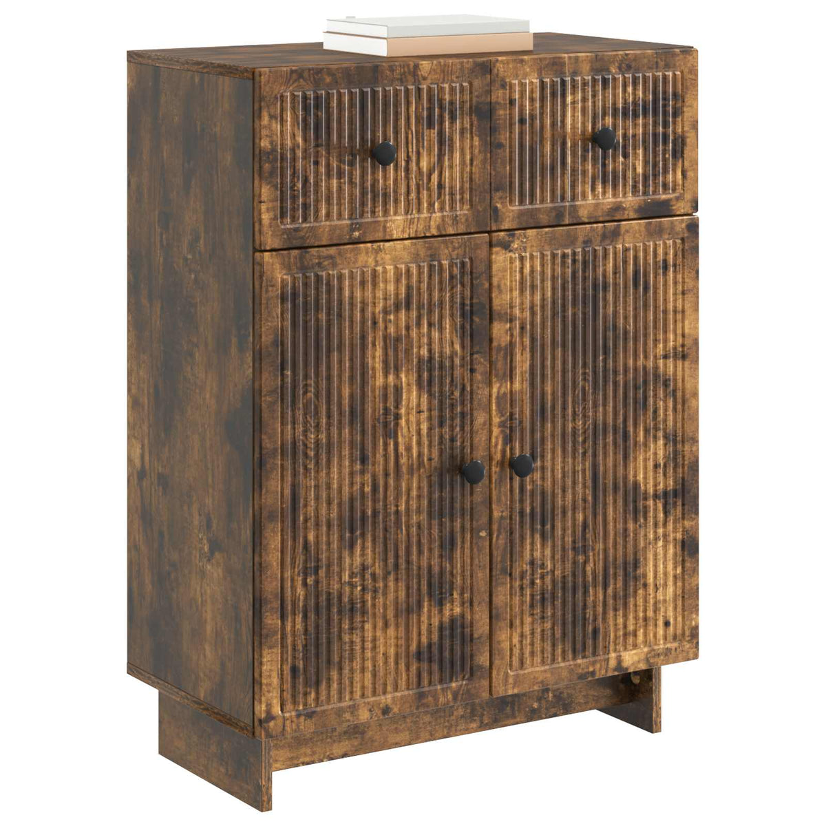 Sideboard Røget eg 66 x 34,5 x 90 cm Konstrueret træ