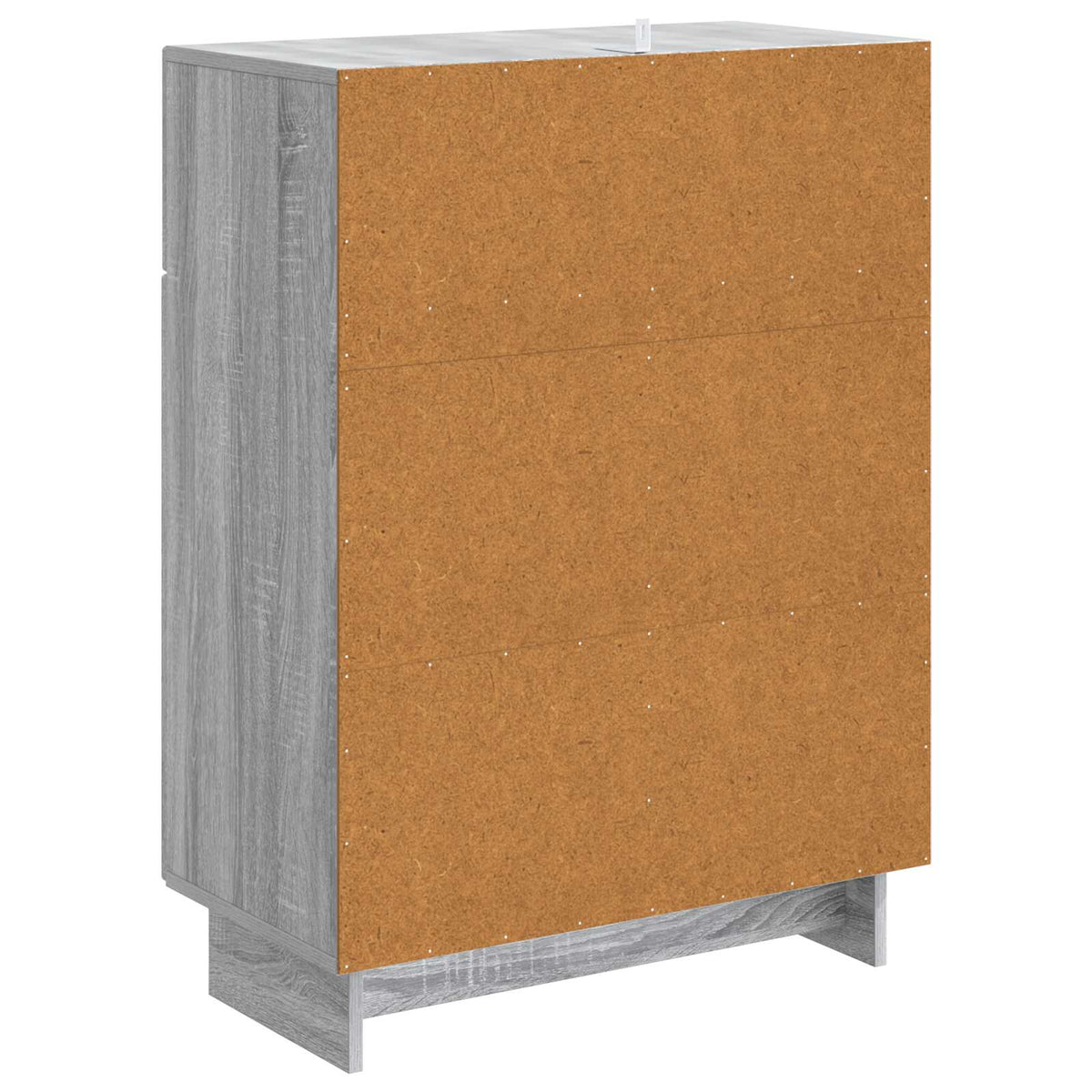 Sideboard Grå sonoma-eg 66 x 34,5 x 90 cm Konstrueret træ