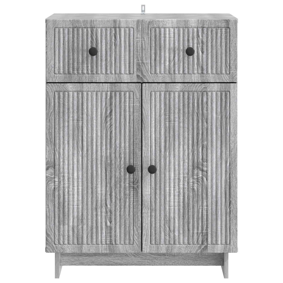 Sideboard Grå sonoma-eg 66 x 34,5 x 90 cm Konstrueret træ