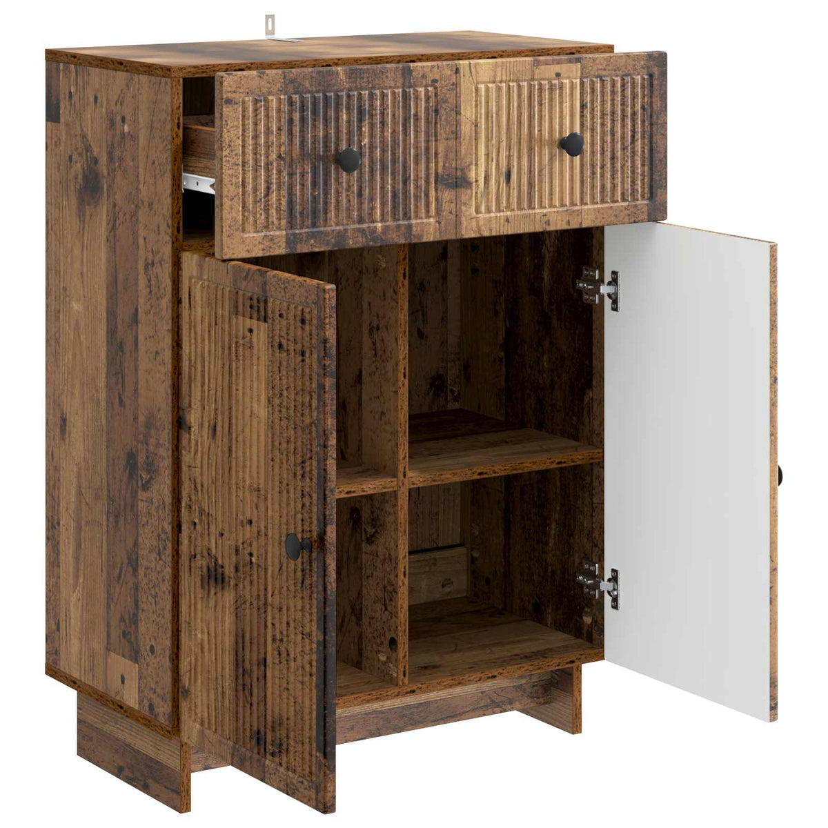 Sideboard Gammelt træ 66 x 34,5 x 90 cm Konstrueret træ