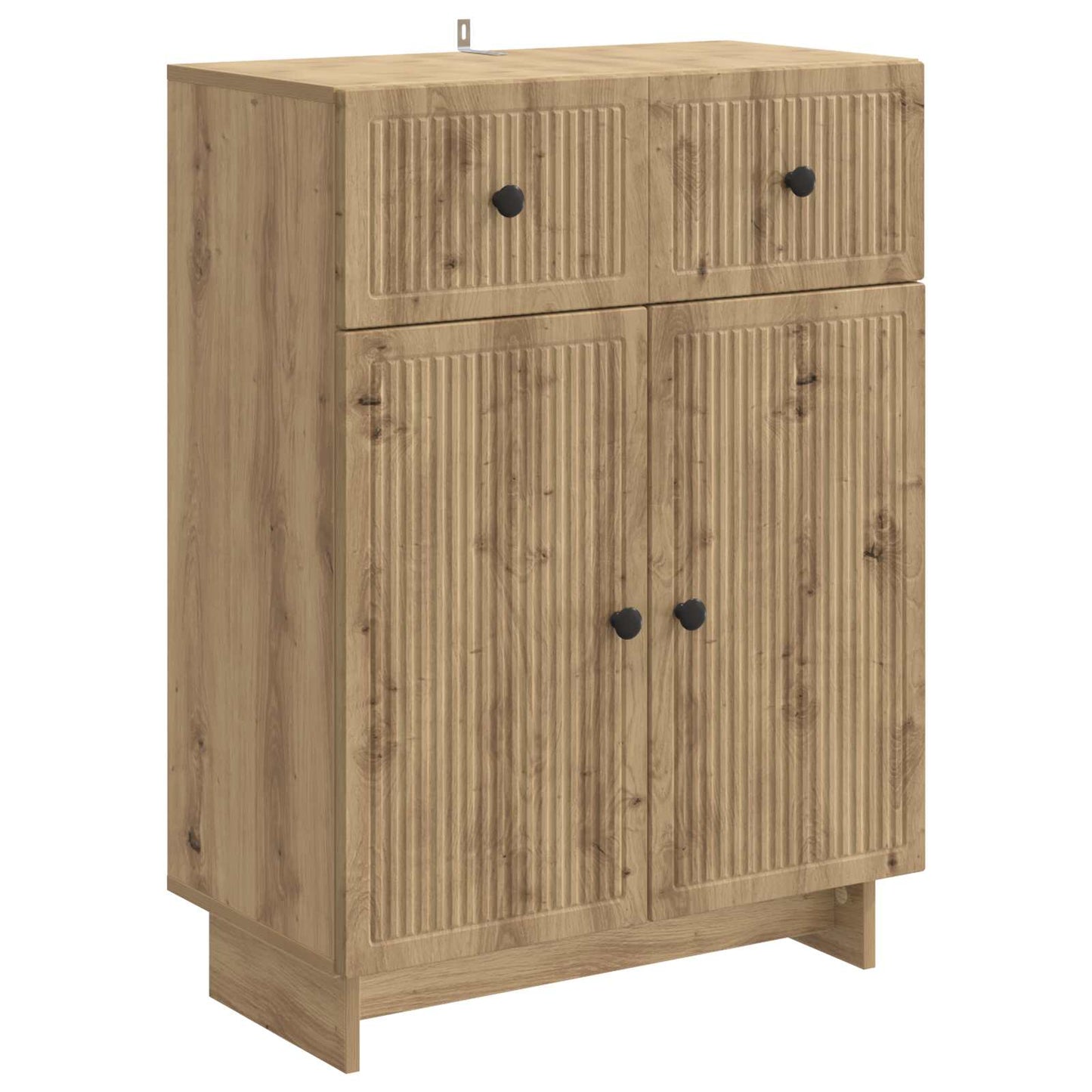 Sideboard Artisan-eg 66 x 34,5 x 90 cm Konstrueret træ