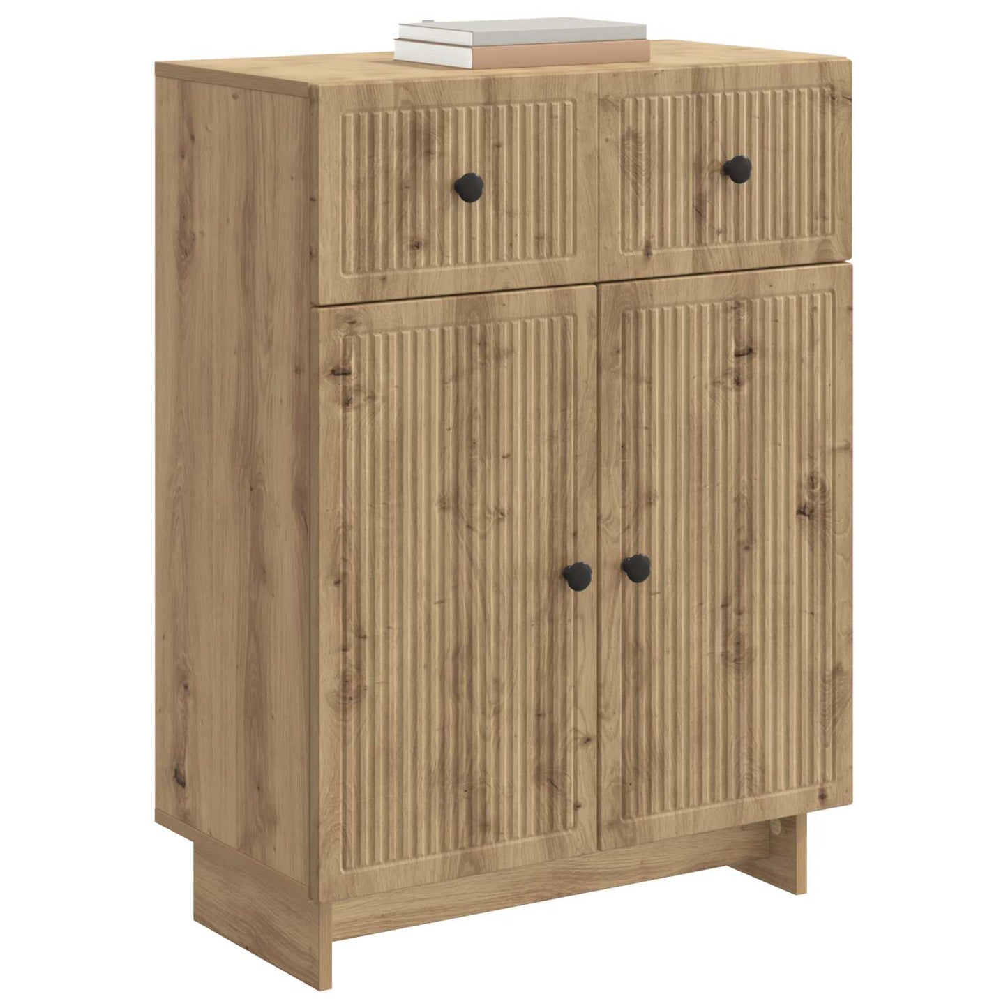 Sideboard Artisan-eg 66 x 34,5 x 90 cm Konstrueret træ