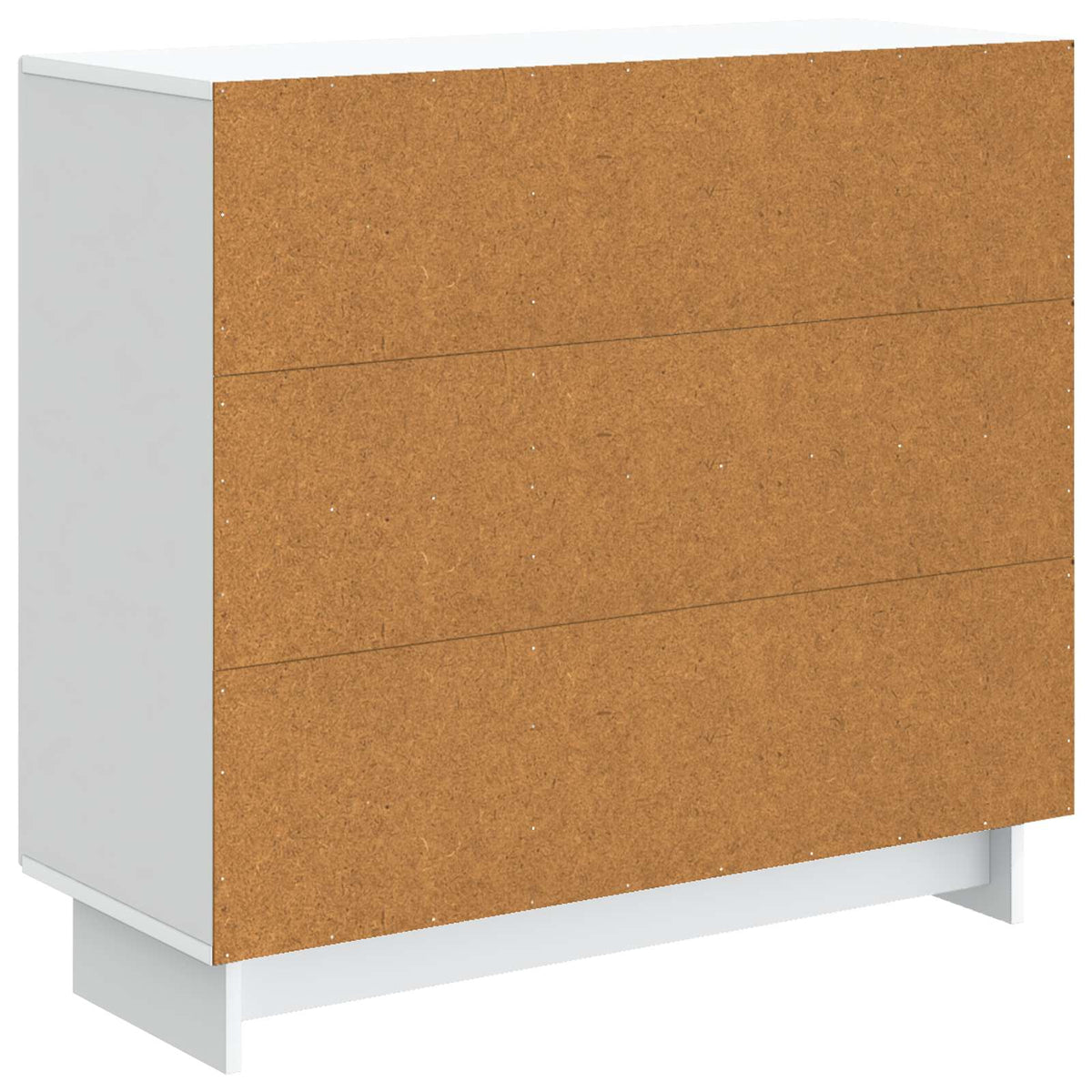 Sideboard Hvid 89 x 34,5 x 80 cm Konstrueret træ