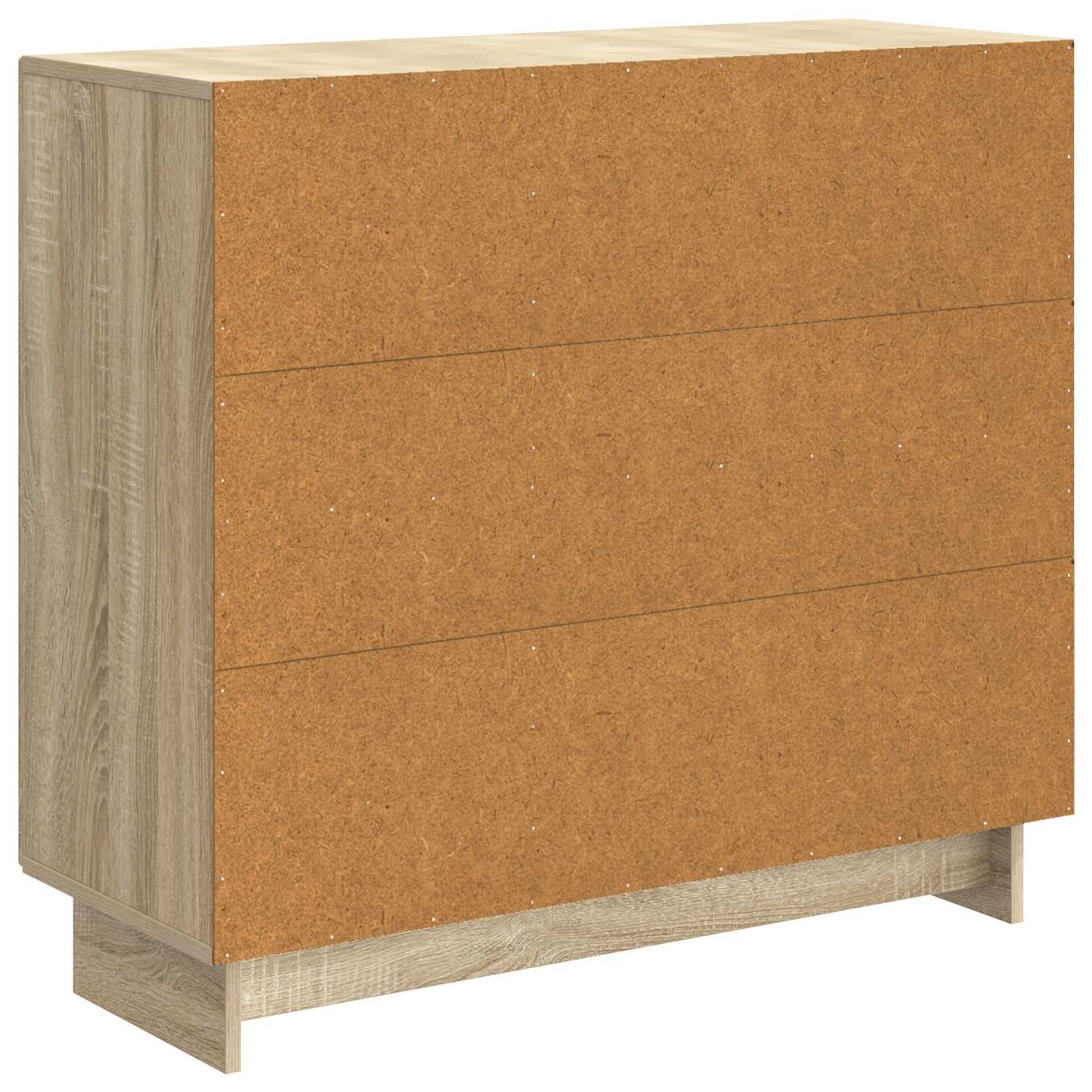 Sideboard Sonoma-eg 89 x 34,5 x 80 cm Konstrueret træ