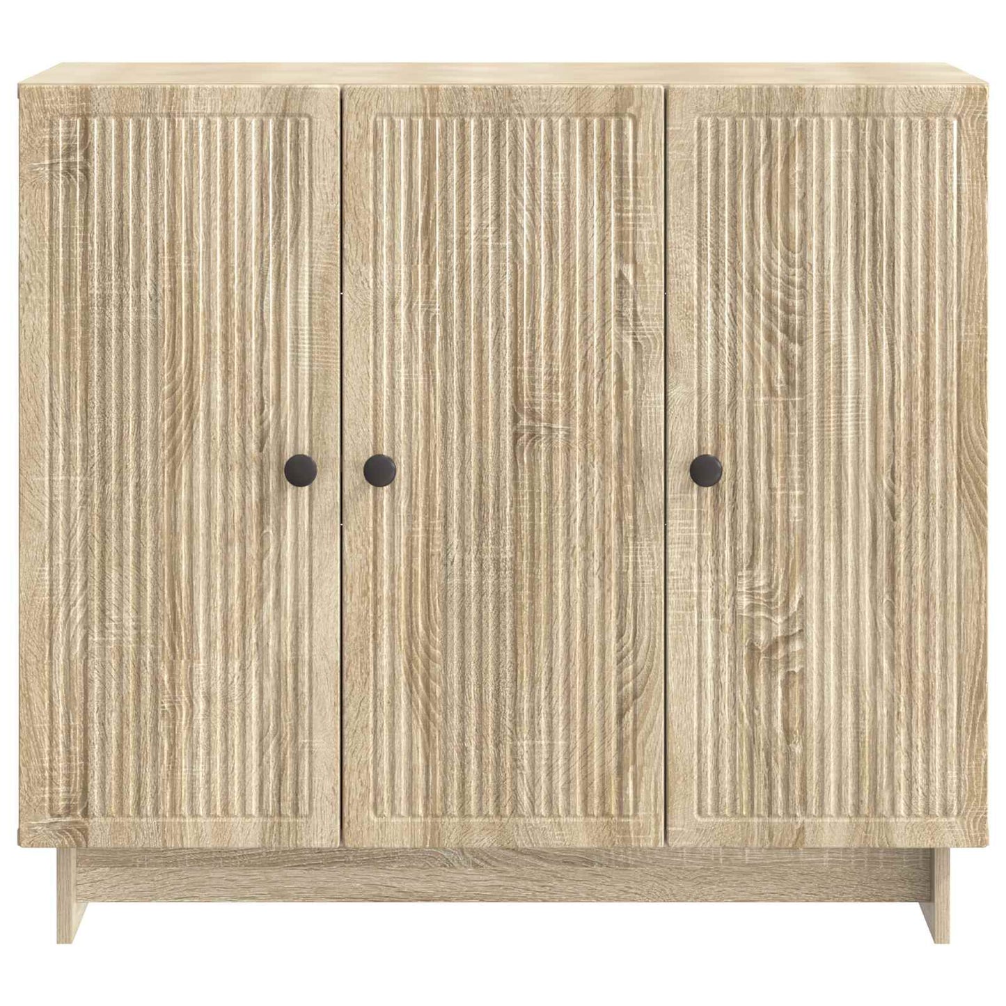 Sideboard Sonoma-eg 89 x 34,5 x 80 cm Konstrueret træ