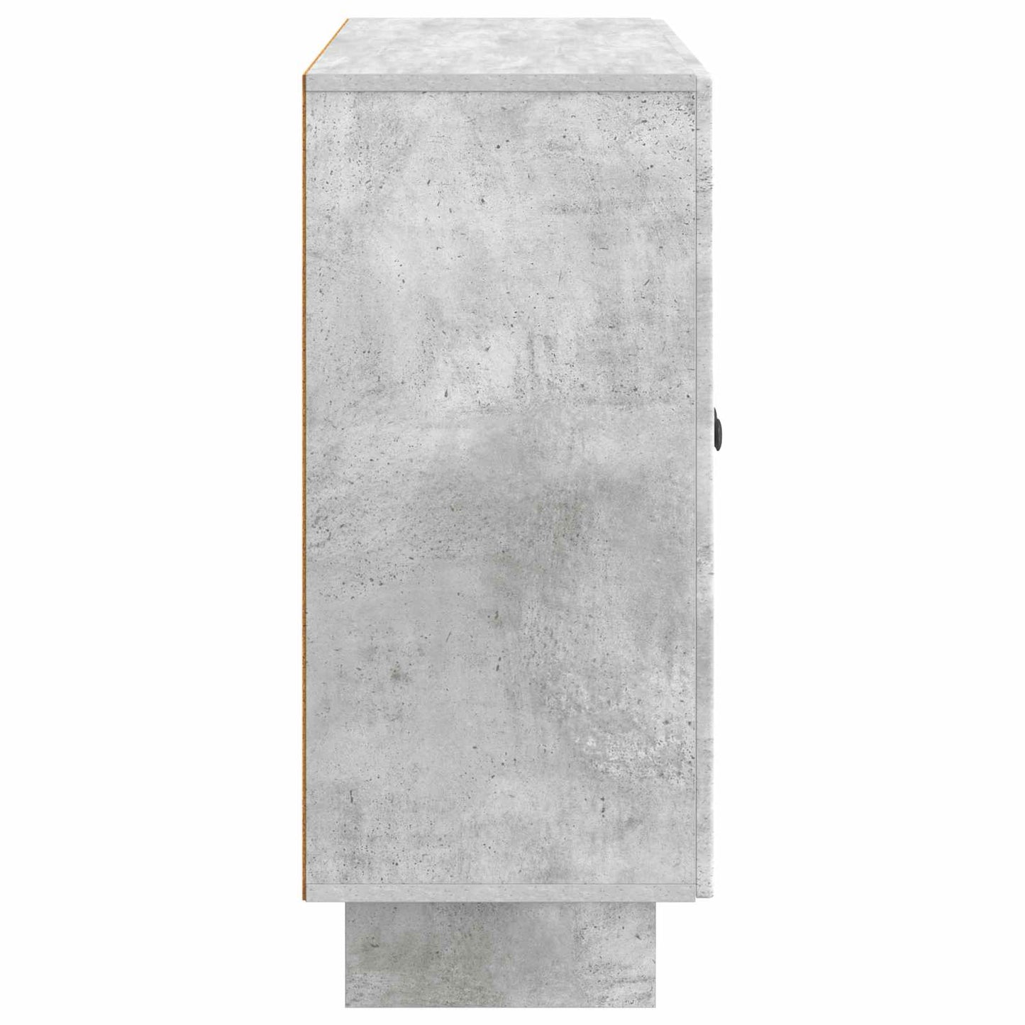 Sideboard Betongrå 89 x 34,5 x 80 cm Konstrueret træ