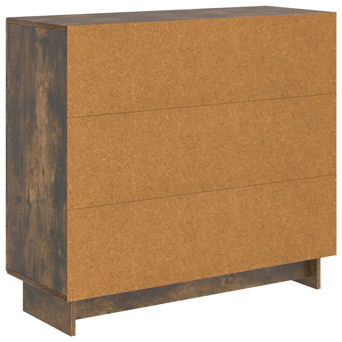 Sideboard Røget eg 89 x 34,5 x 80 cm Konstrueret træ