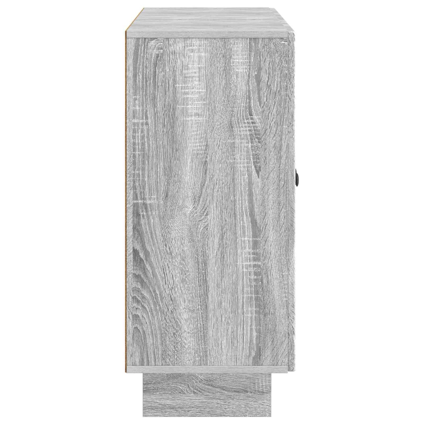 Sideboard Grå sonoma-eg 89 x 34,5 x 80 cm Konstrueret træ