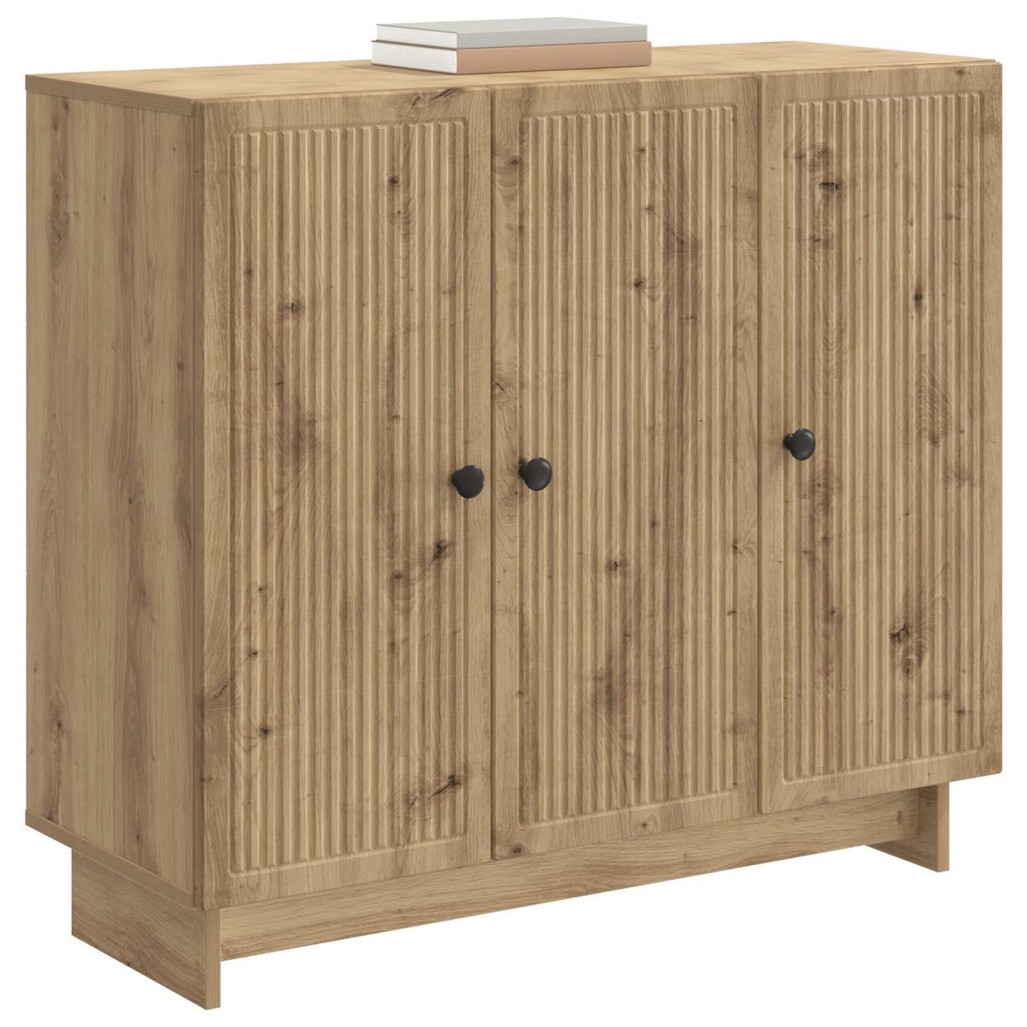 Sideboard Artisan-eg 89 x 34,5 x 80 cm Konstrueret træ