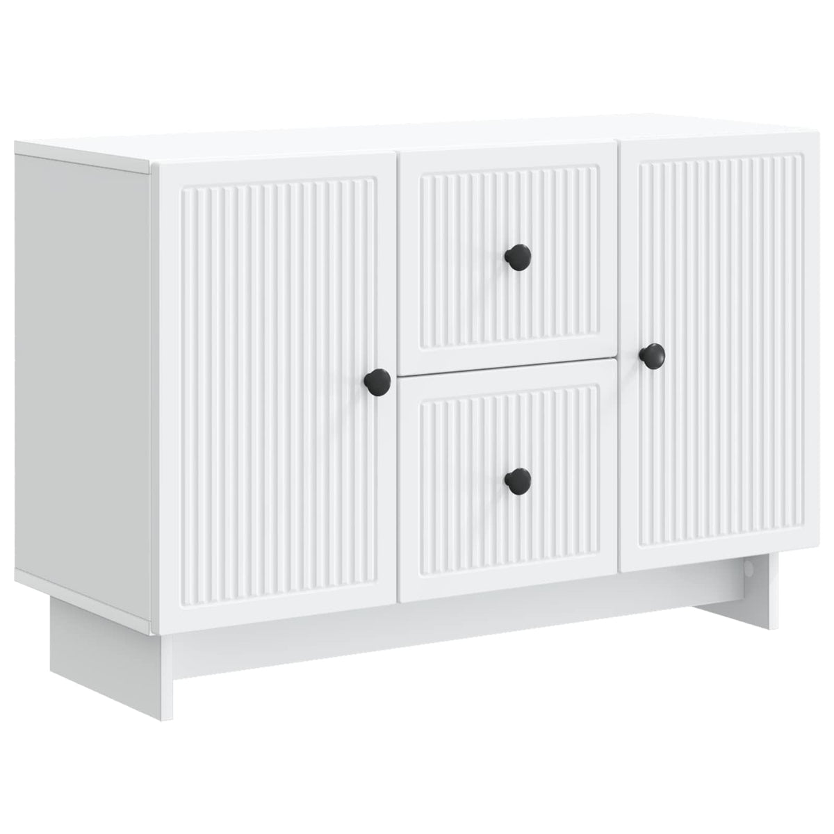 Sideboard Hvid 89 x 34,5 x 60 cm Konstrueret træ