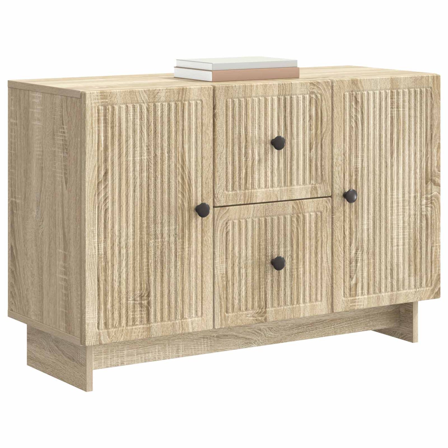 Sideboard Sonoma-eg 89 x 34,5 x 60 cm Konstrueret træ