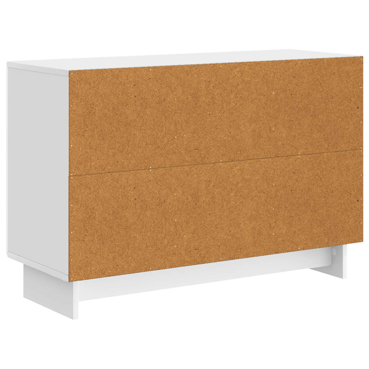 Sideboard Hvid højglans 89 x 34,5 x 60 cm Konstrueret træ