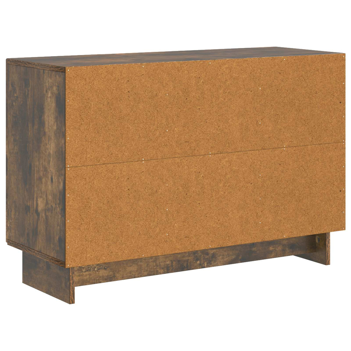 Sideboard med skuffe Røget eg 89 x 34,5 x 60 cm Konstrueret træ