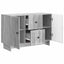 Sideboard Grå sonoma-eg 89 x 34,5 x 60 cm Konstrueret træ