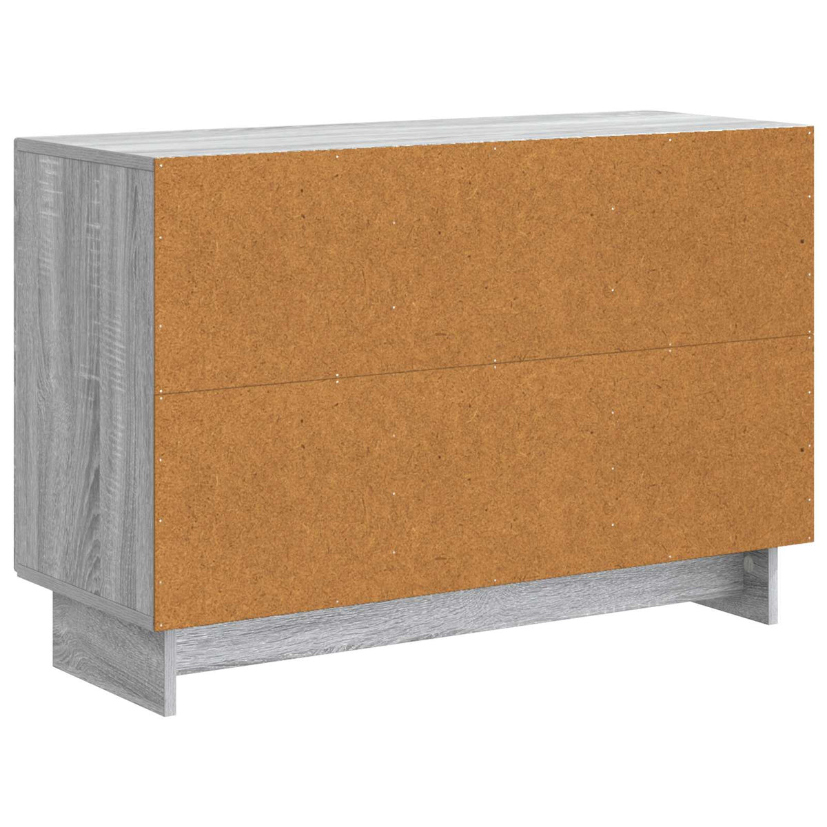Sideboard Grå sonoma-eg 89 x 34,5 x 60 cm Konstrueret træ