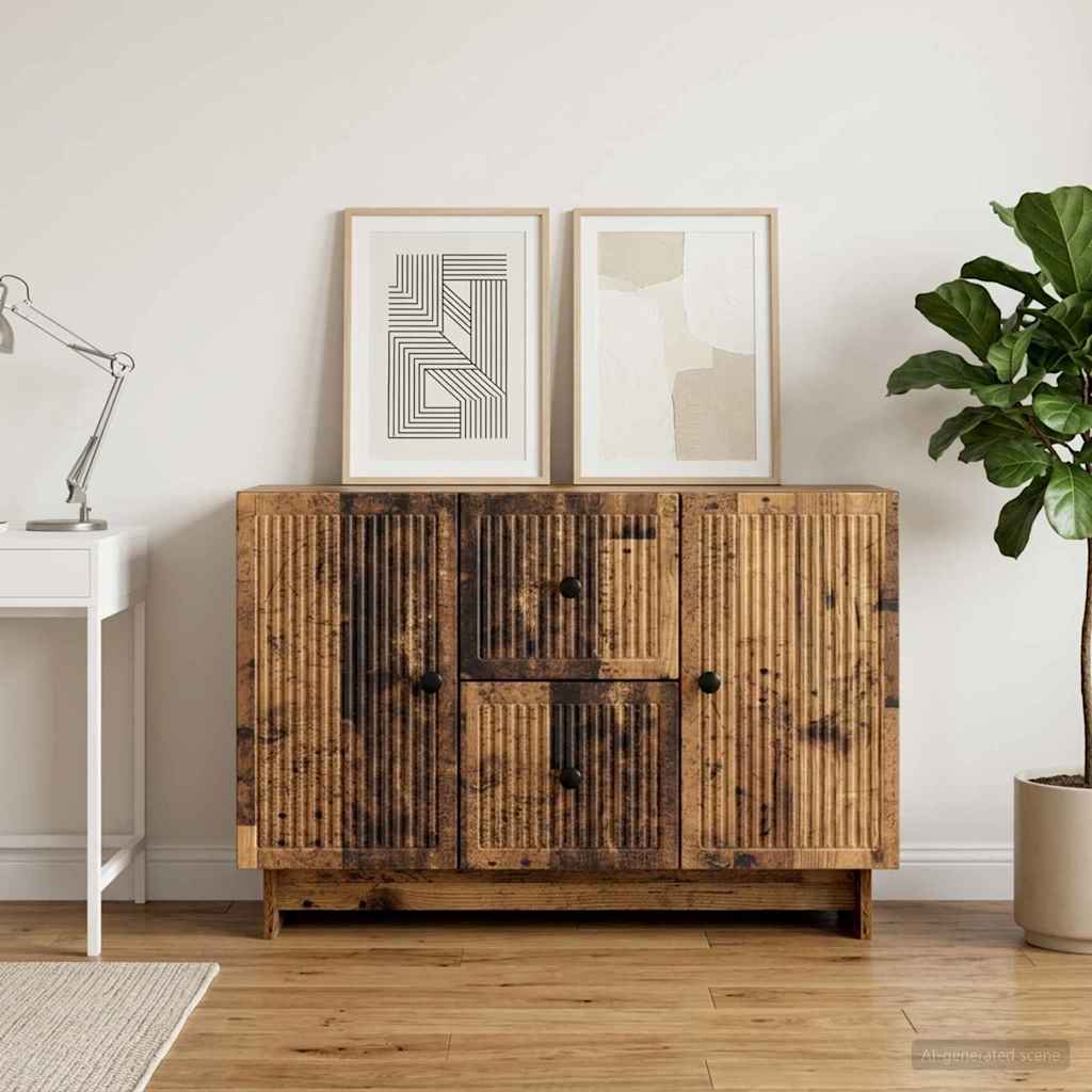 Sideboard Gammelt træ 89 x 34,5 x 60 cm Konstrueret træ