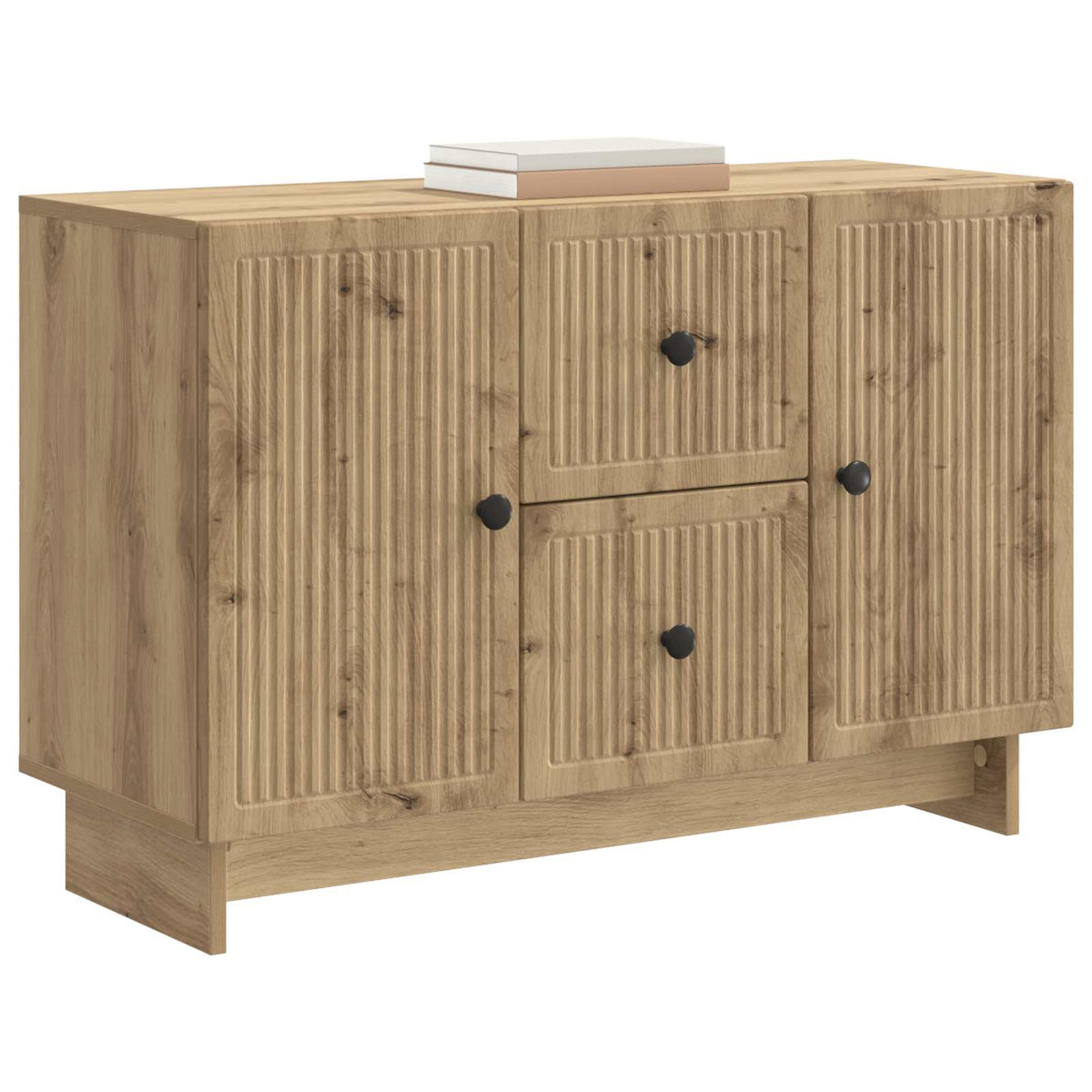 Sideboard Artisan-eg 89 x 34,5 x 60 cm Konstrueret træ