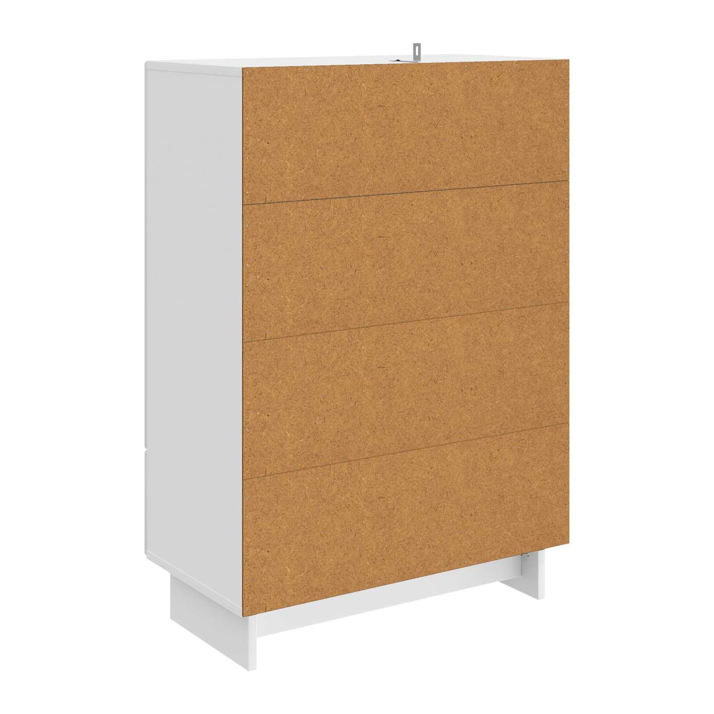 Sideboard Hvid 66 x 34,5 x 95 cm Konstrueret træ