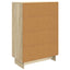 Sideboard Sonoma eg 66 x 34,5 x 95 cm Konstrueret træ