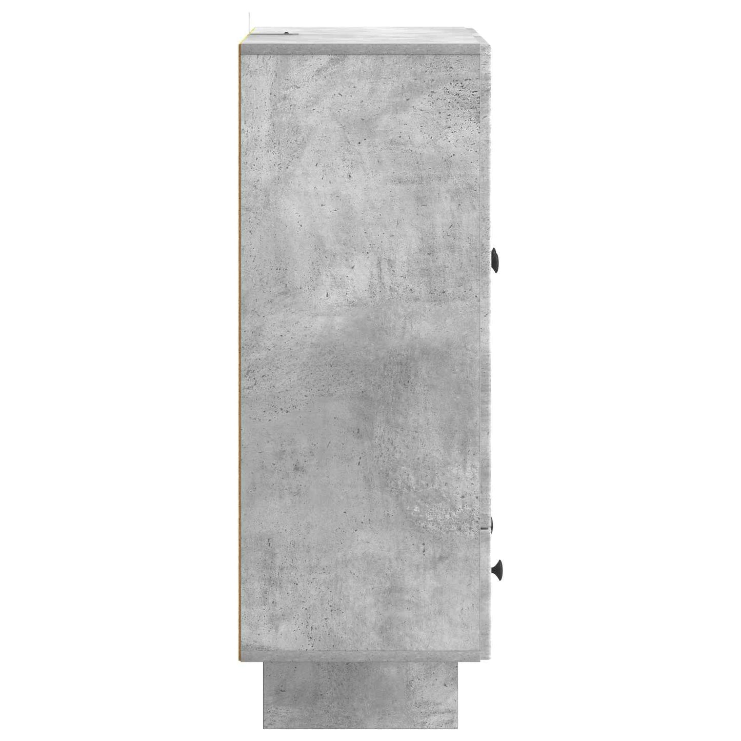 Sideboard BetonGrå 66 x 34,5 x 95 cm Konstrueret træ