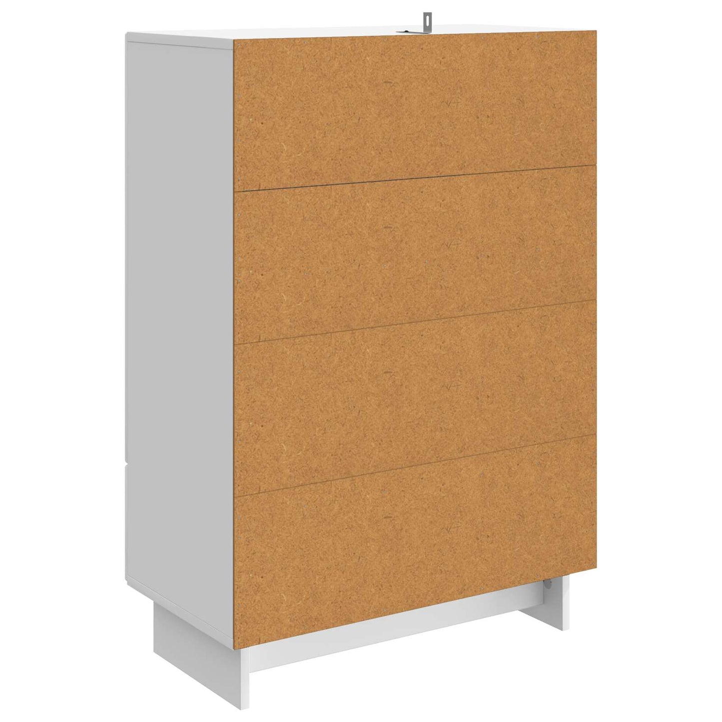 Sideboard Højglans Hvid 66 x 34,5 x 95 cm Konstrueret træ