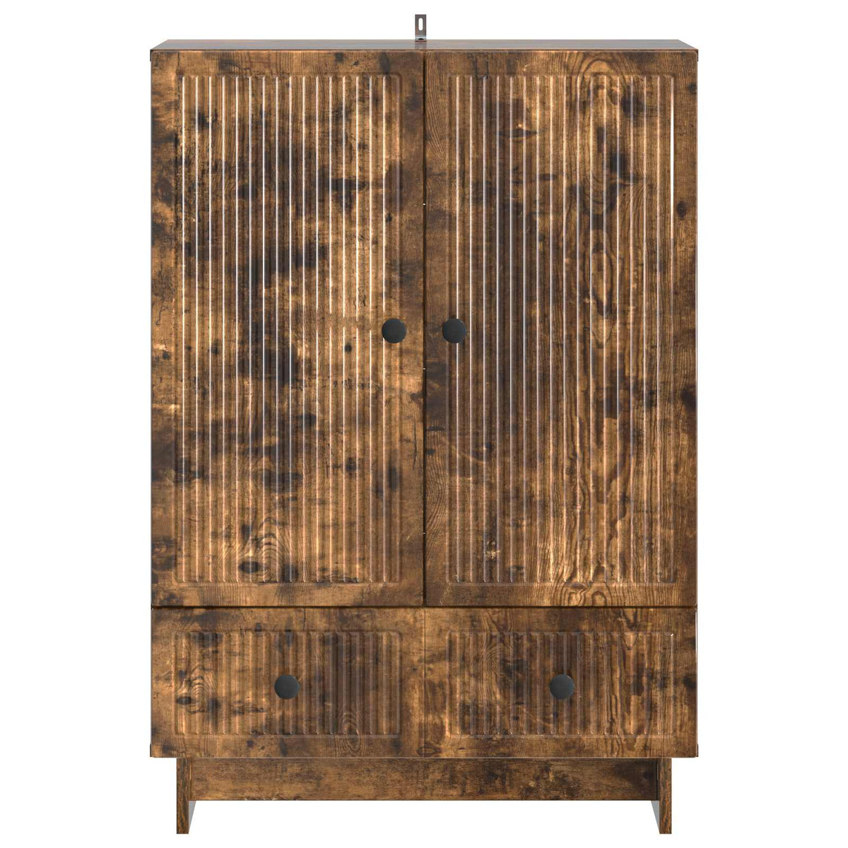 Sideboard Røget Eg 66 x 34,5 x 95 cm Konstrueret træ