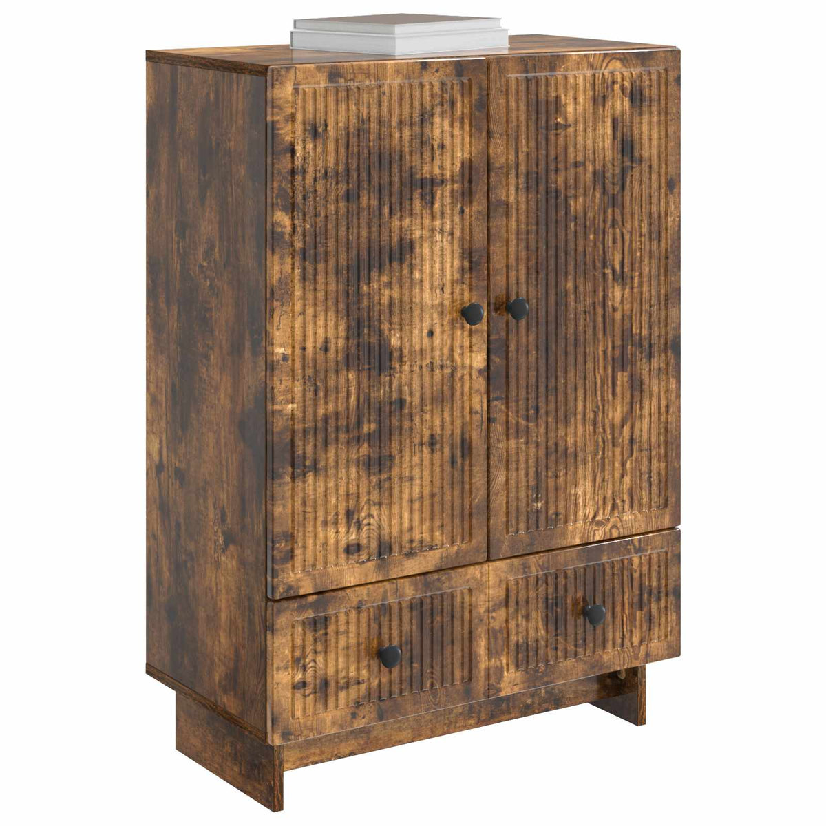 Sideboard Røget Eg 66 x 34,5 x 95 cm Konstrueret træ