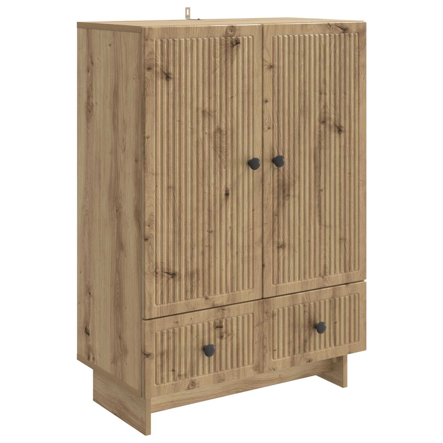 Sideboard Artisan Eg 66 x 34,5 x 95 cm Konstrueret træ