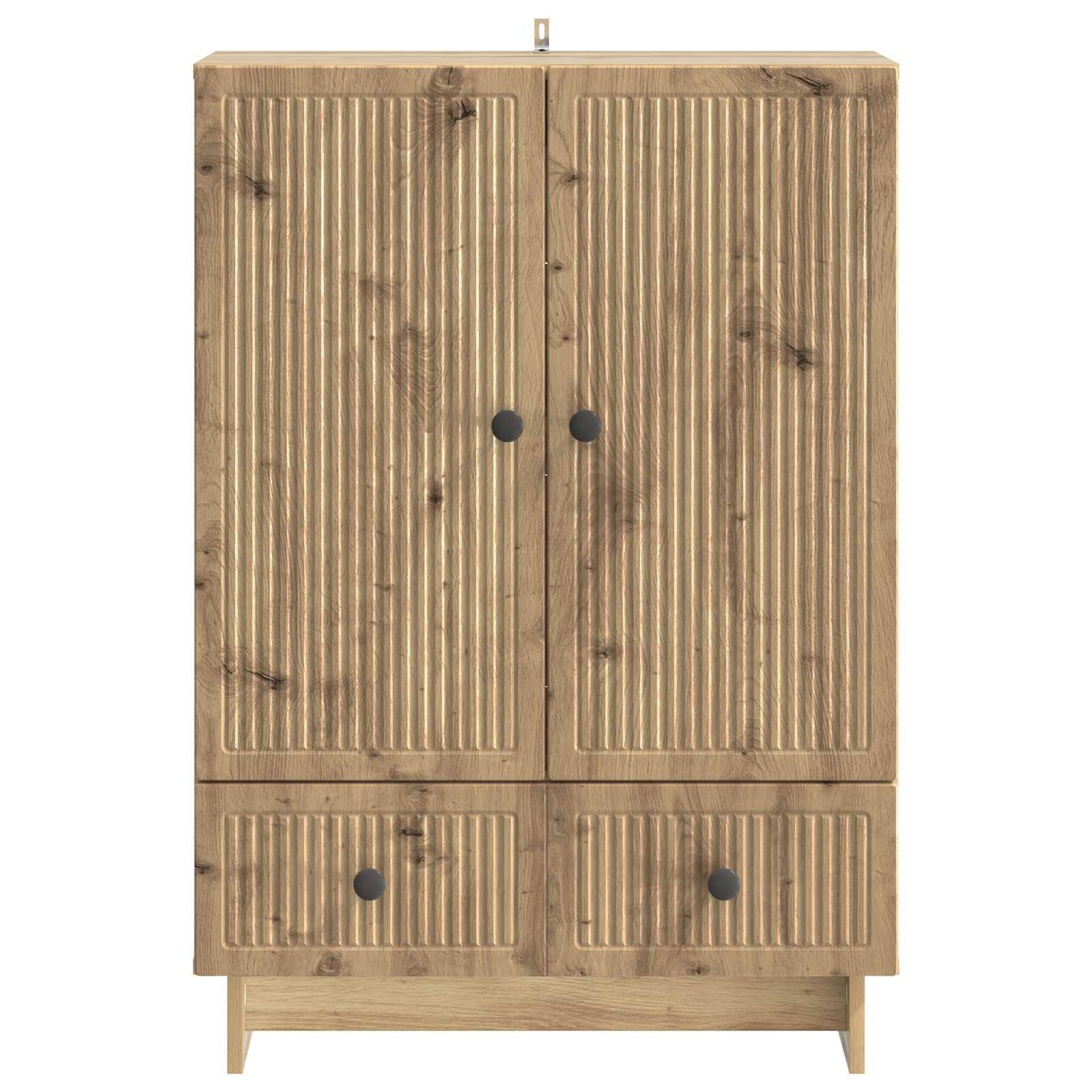 Sideboard Artisan Eg 66 x 34,5 x 95 cm Konstrueret træ