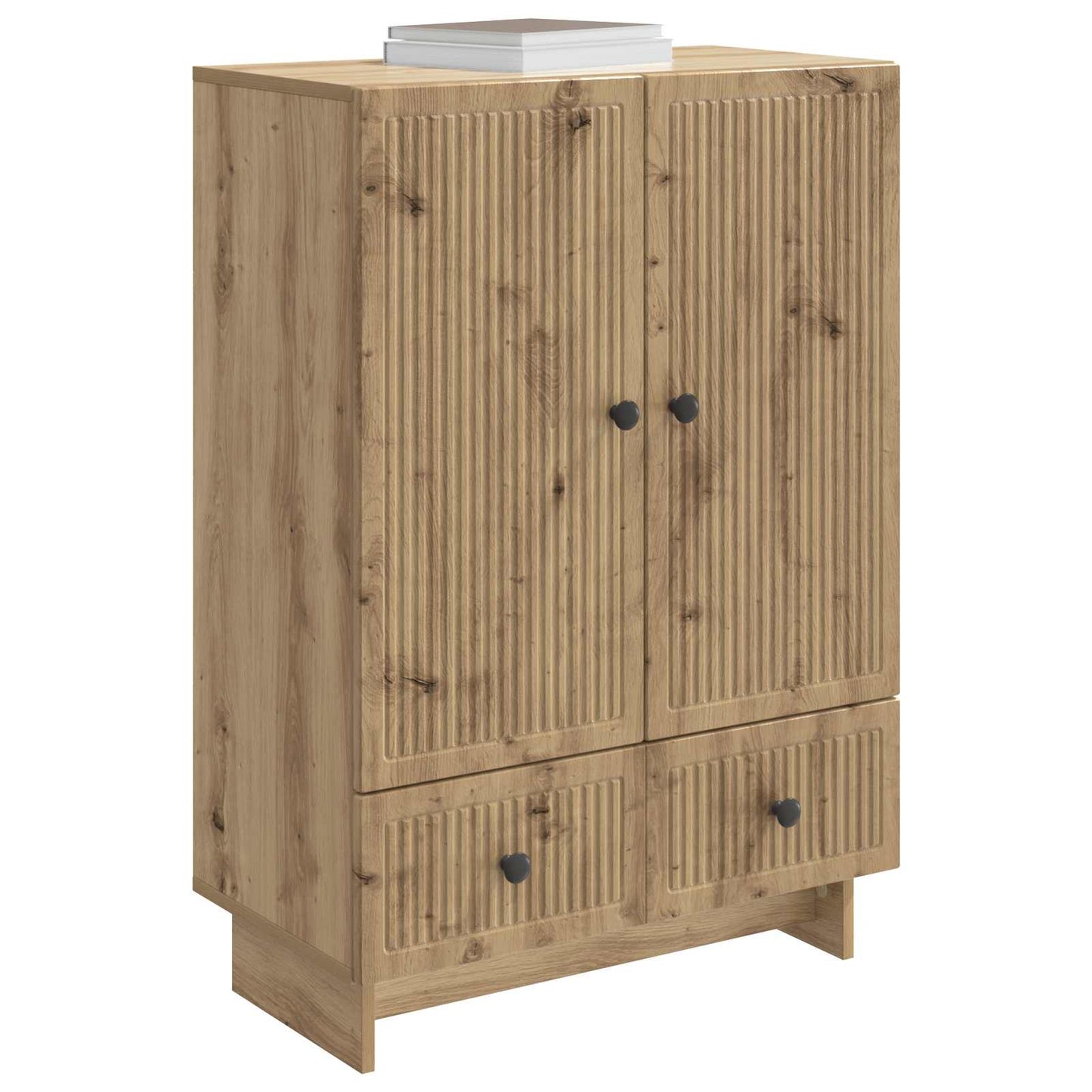 Sideboard Artisan Eg 66 x 34,5 x 95 cm Konstrueret træ