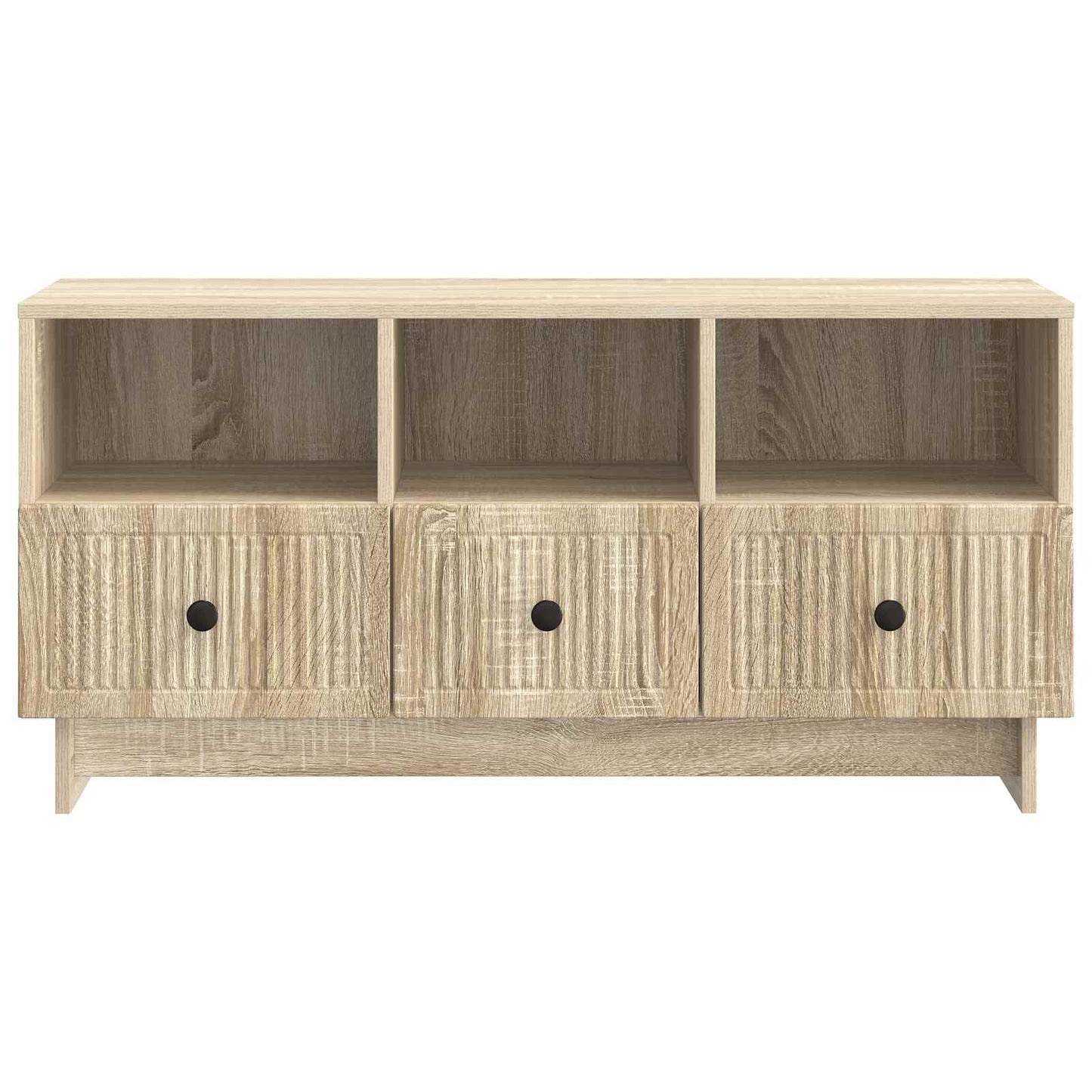 TV-skab med skuffe Sonoma-eg 102 x 34,5 x 50 cm Konstrueret træ