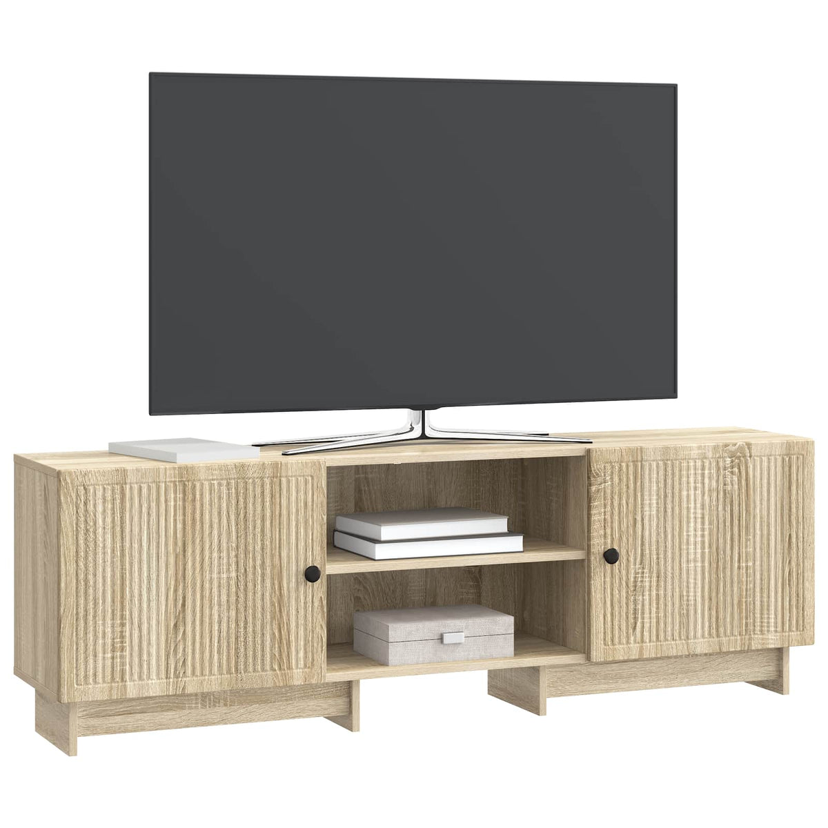 TV-skab 150 x 31 x 50 cm Sonoma-eg Konstrueret træ