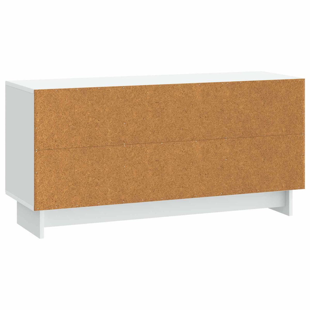 TV-skab 102 x 34,5 x 50 cm Hvid Konstrueret træ