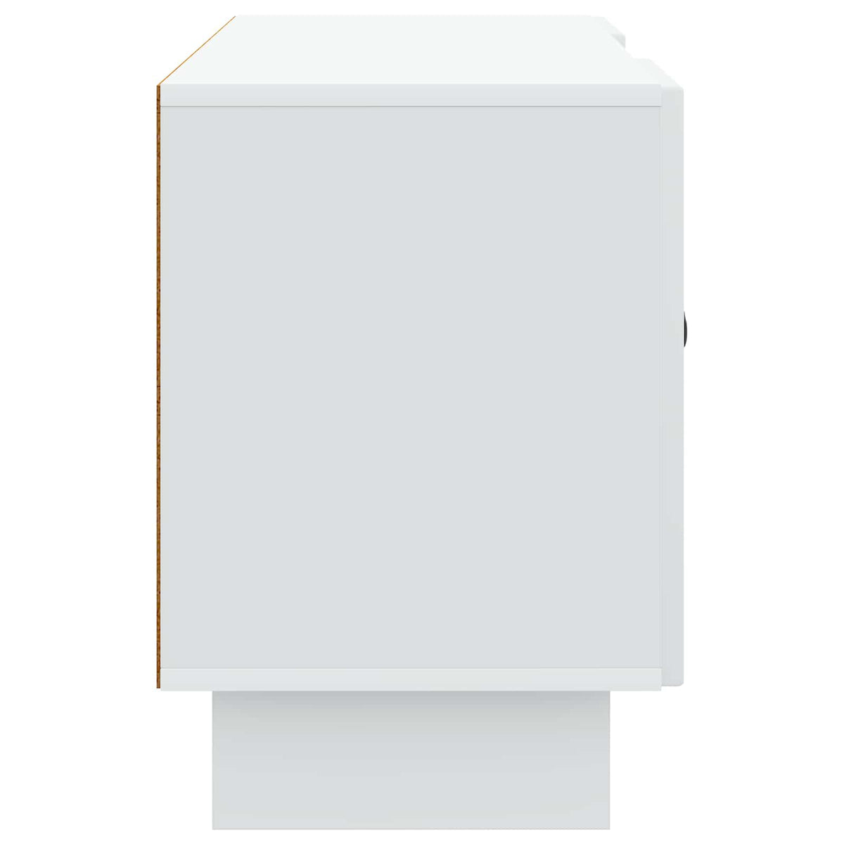 TV-skab 102 x 34,5 x 50 cm Hvid Konstrueret træ