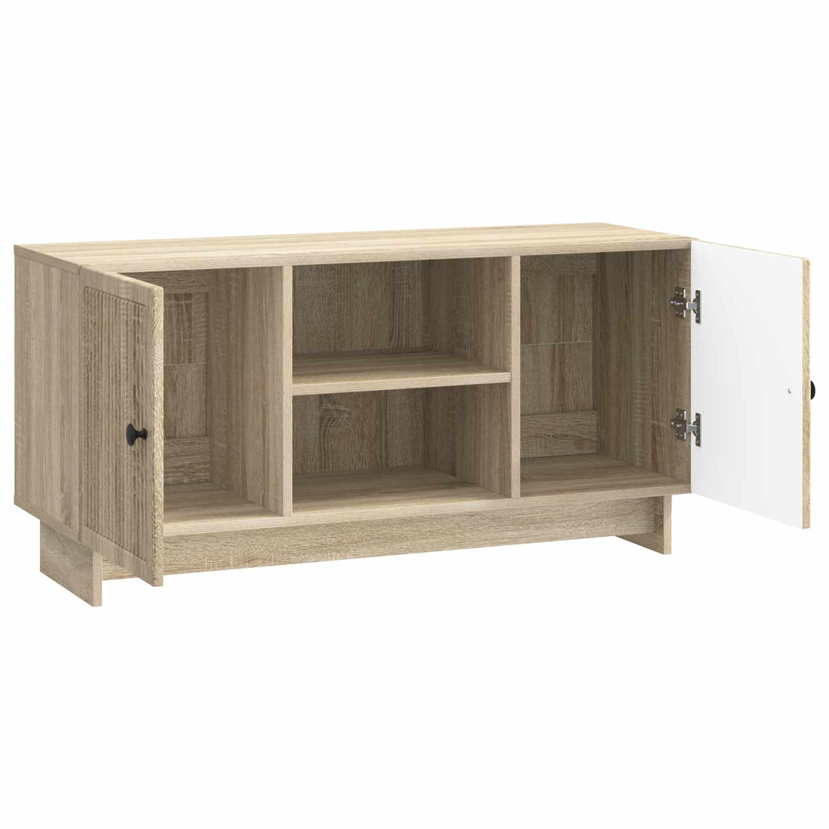 TV-skab 102 x 34,5 x 50 cm Sonoma-eg Konstrueret træ