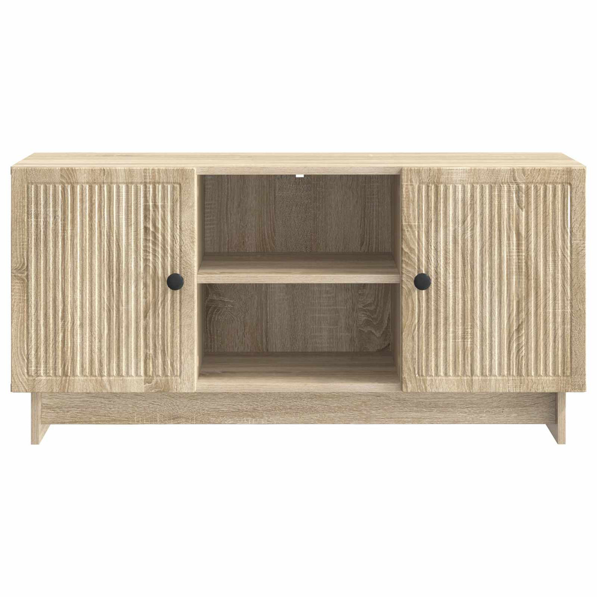 TV-skab 102 x 34,5 x 50 cm Sonoma-eg Konstrueret træ