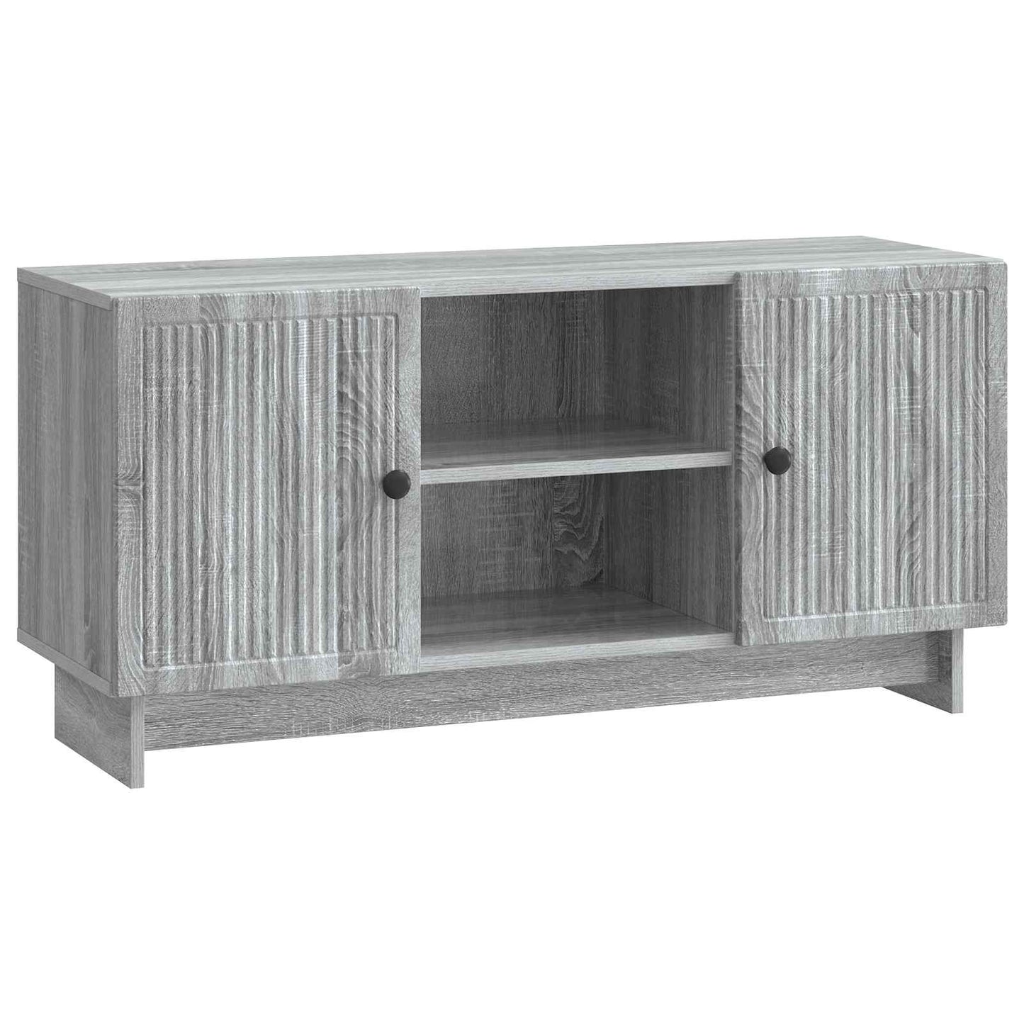 TV-skab 102 x 34,5 x 50 cm Grå Sonoma Konstrueret træ