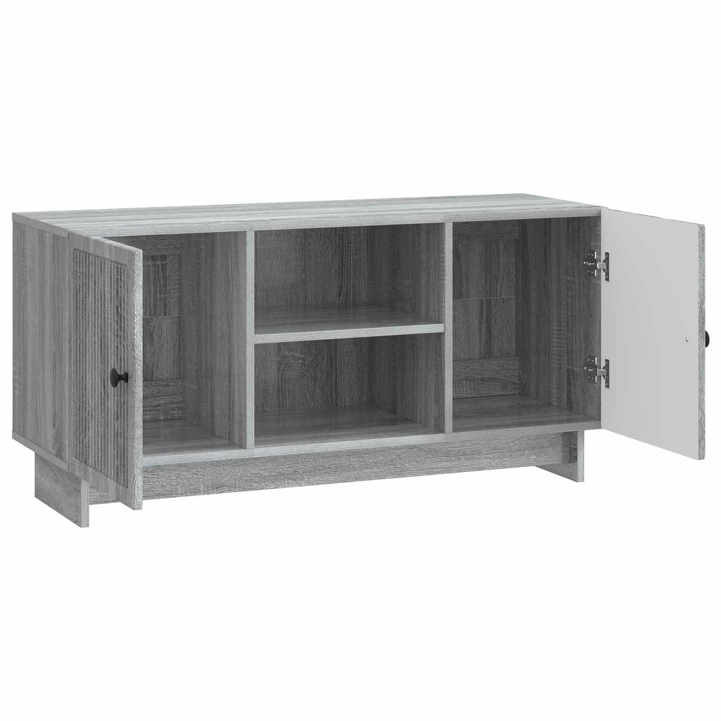 TV-skab 102 x 34,5 x 50 cm Grå Sonoma Konstrueret træ