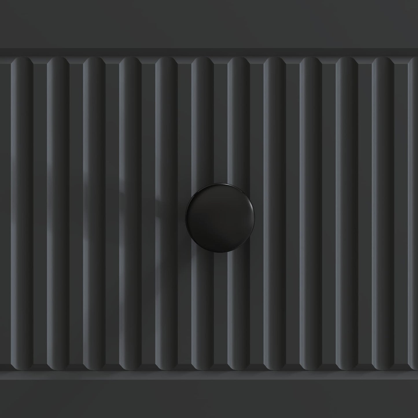TV-skab 147 x 34,5 x 30 cm Sort Konstrueret træ