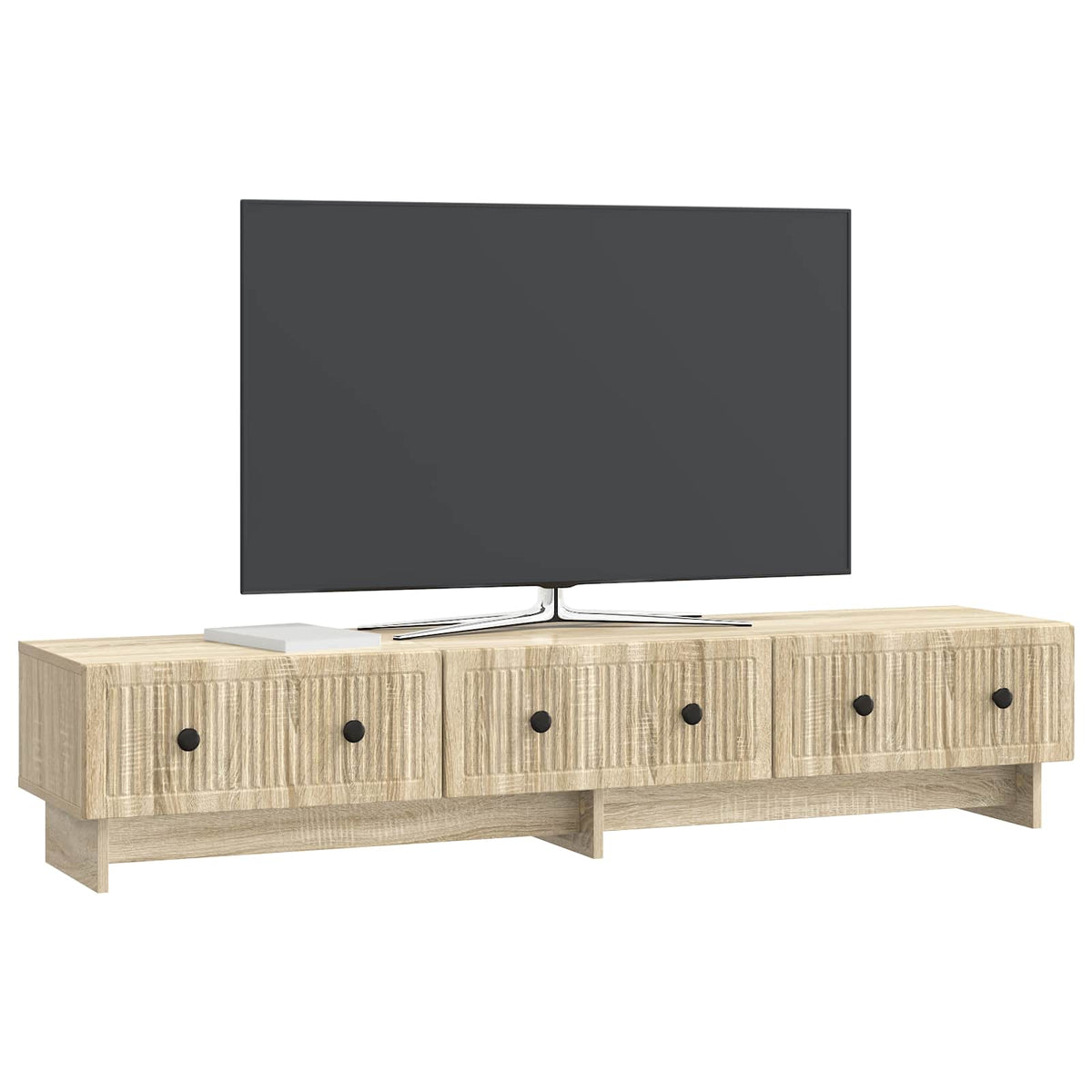 TV-skab 147 x 34,5 x 30 cm Sonoma-eg Konstrueret træ