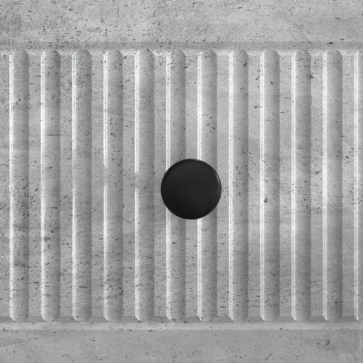 TV-skab 147 x 34,5 x 30 cm Betongrå Konstrueret træ