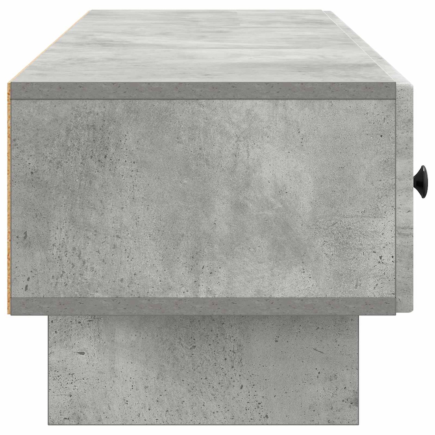 TV-skab 147 x 34,5 x 30 cm Betongrå Konstrueret træ