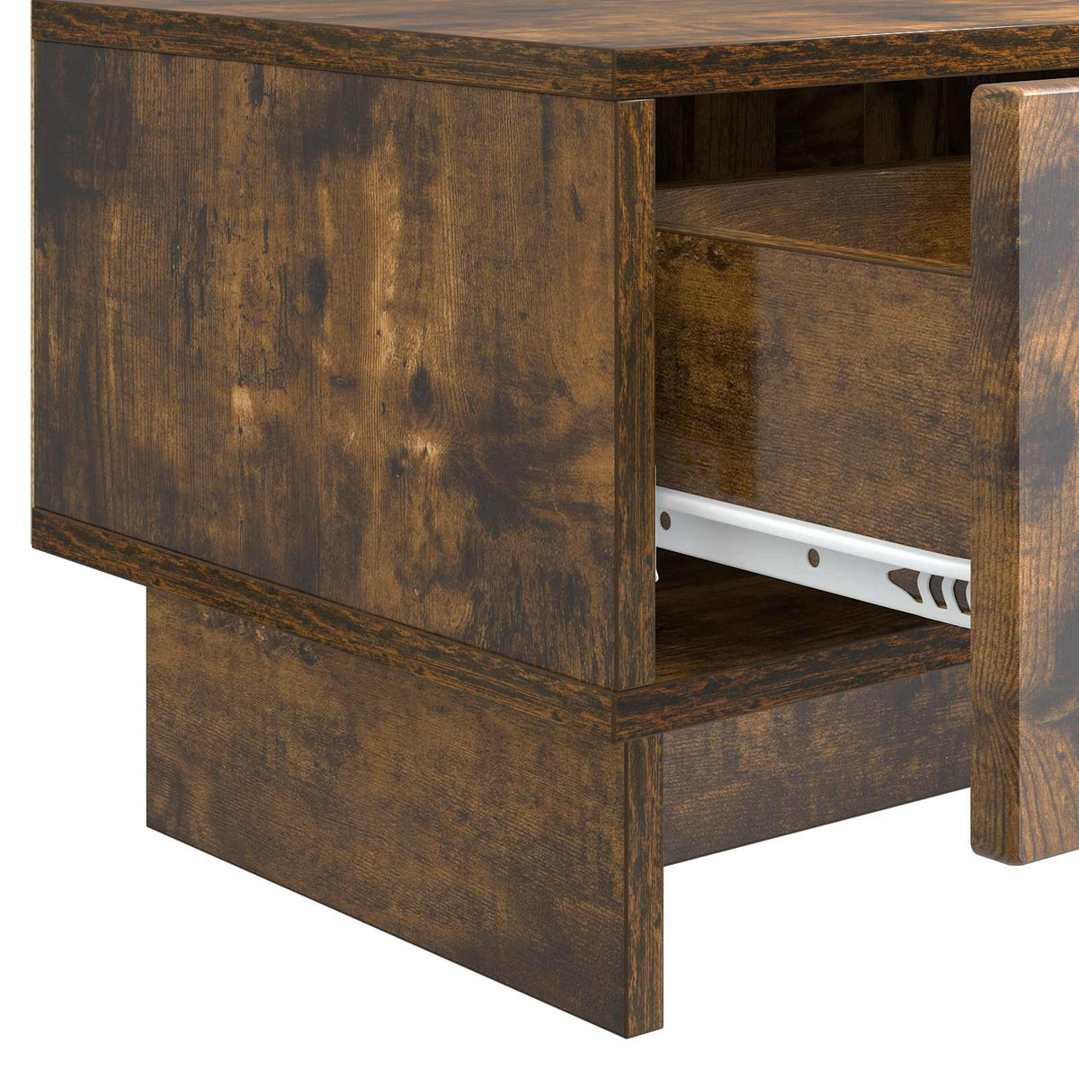 TV-skab 147 x 34,5 x 30 cm Røget eg Konstrueret træ