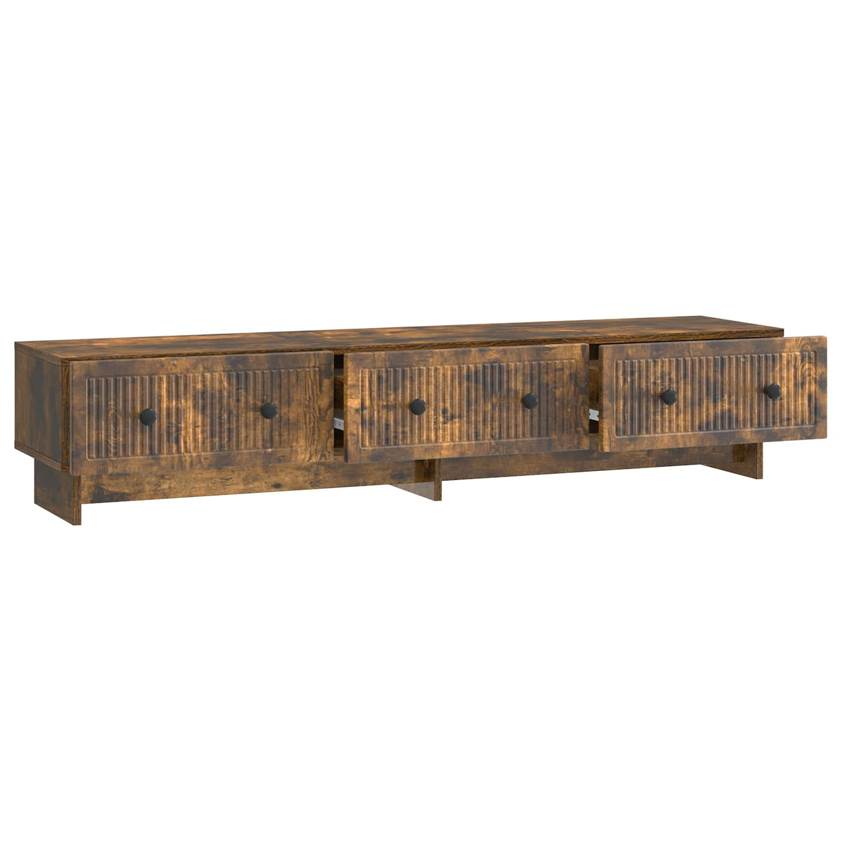 TV-skab 147 x 34,5 x 30 cm Røget eg Konstrueret træ